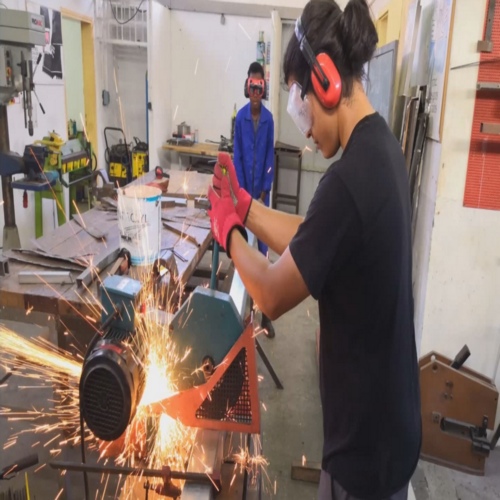 Découpe des poteaux